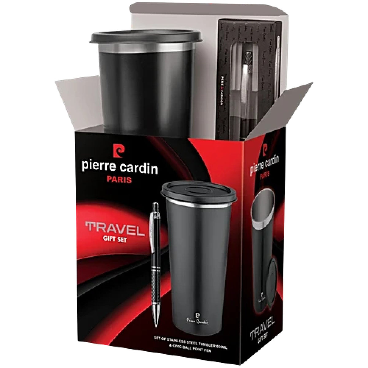 Pierre Cardin Travel Gift Set | Set of Tumbler and Pen