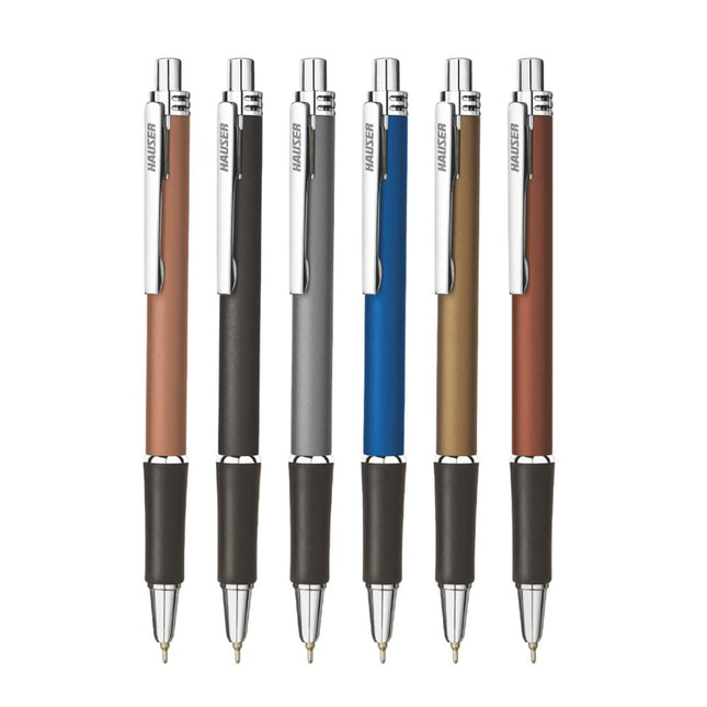 Hauser Trent Ball Pen | Ink Colour - Blue and other color options displayed in a row.