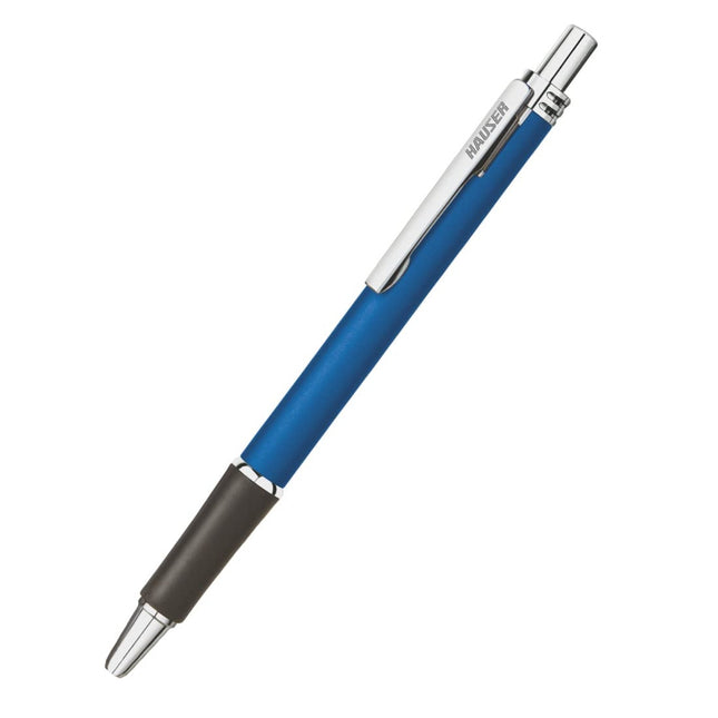 Hauser Trent Ball Pen | Ink Colour - Blue with a metal body and ergonomic grip for comfortable writing.