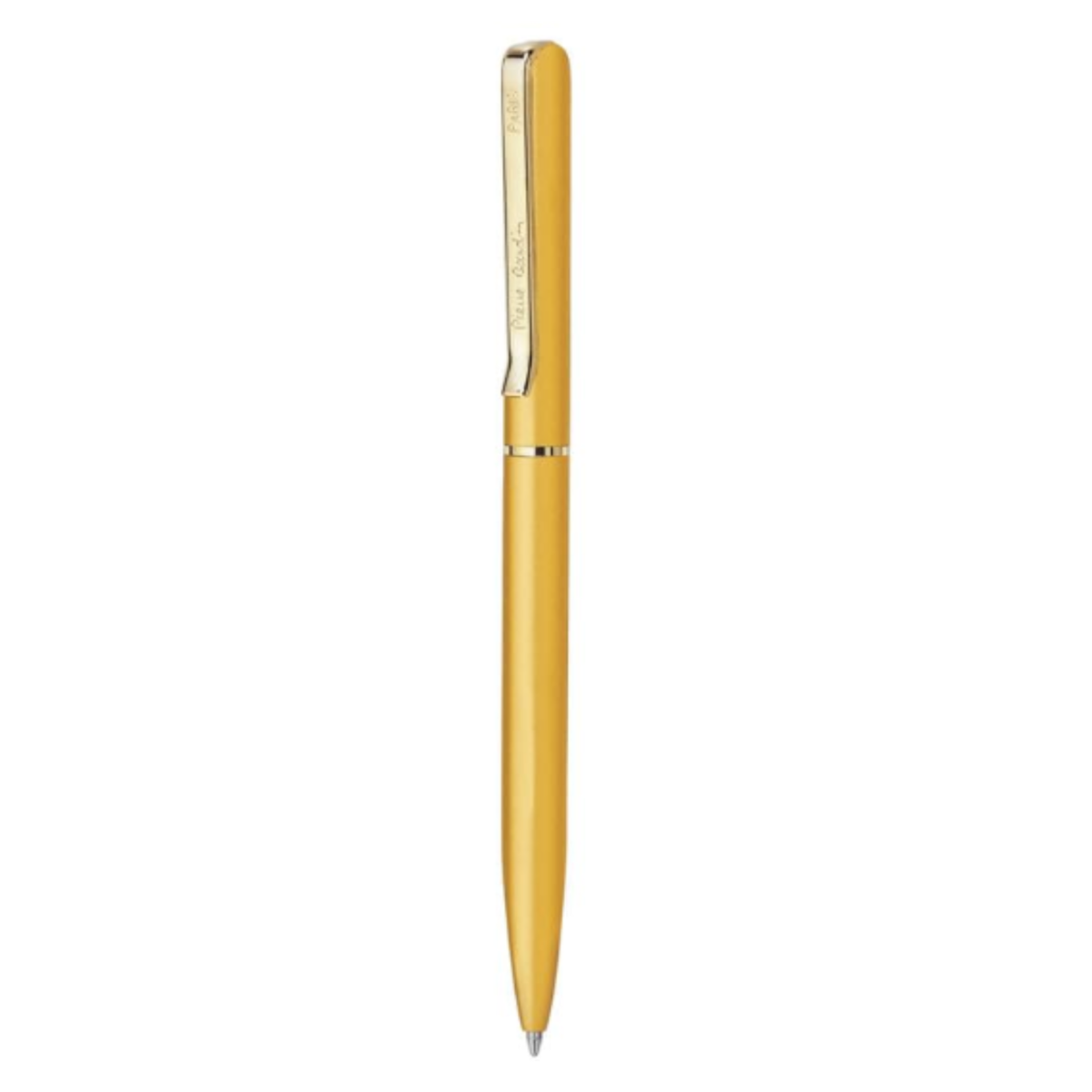 Pierre Cardin Triumph Satin Gold Ball Pen | Ink Colour - Blue
