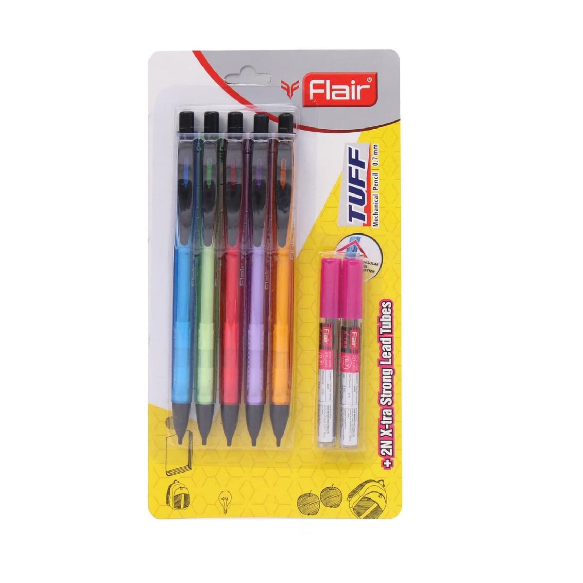 Flair Creative Tuff Mechanical Pencil 0.7MM | Pack of 5