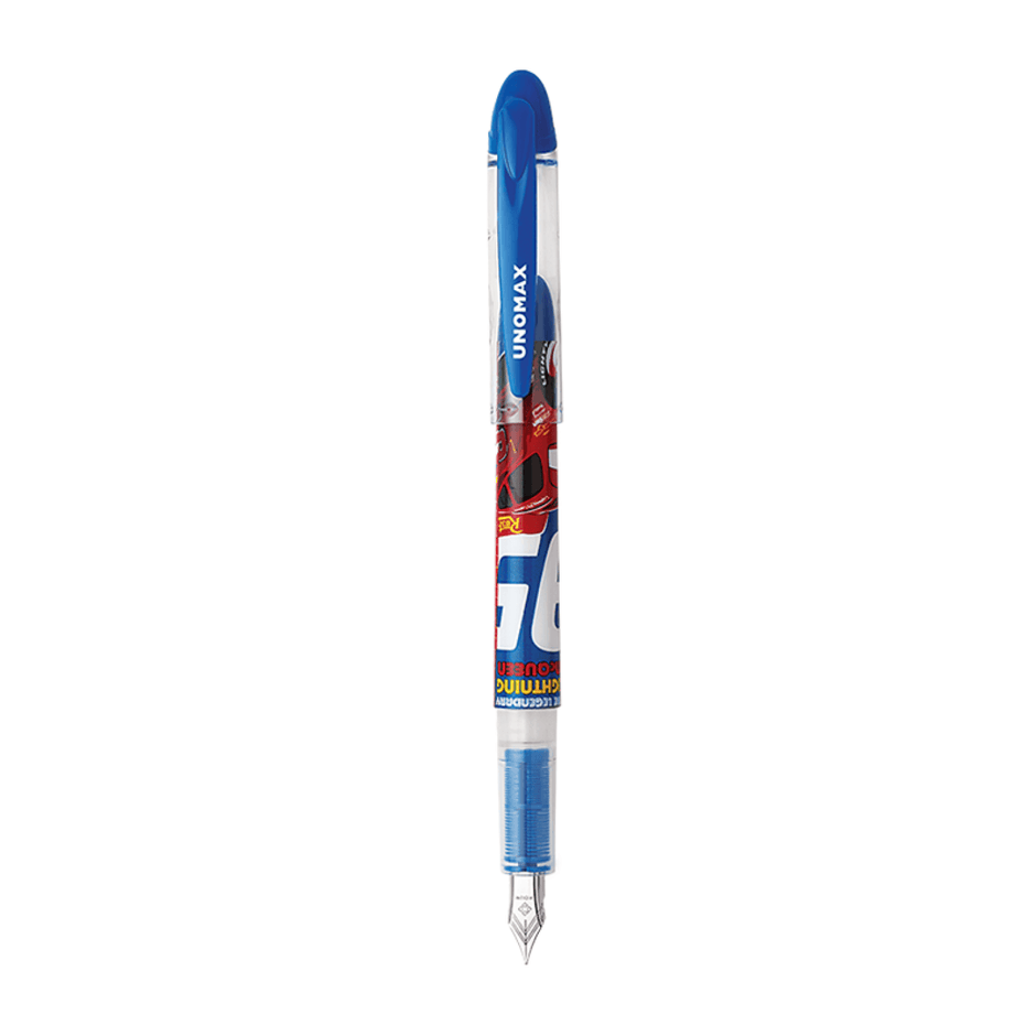 Unomax Disney Fountain Mate Pen | Includes 2 Ink Cartridges with precision nib and colorful design