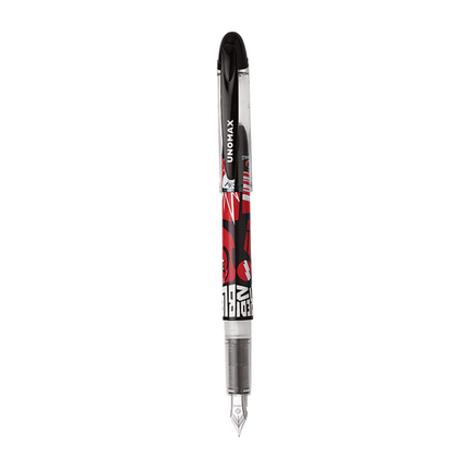 Unomax Disney Fountain Mate Pen | Includes 2 Ink Cartridges, featuring a sleek design and precision nib for young writers.
