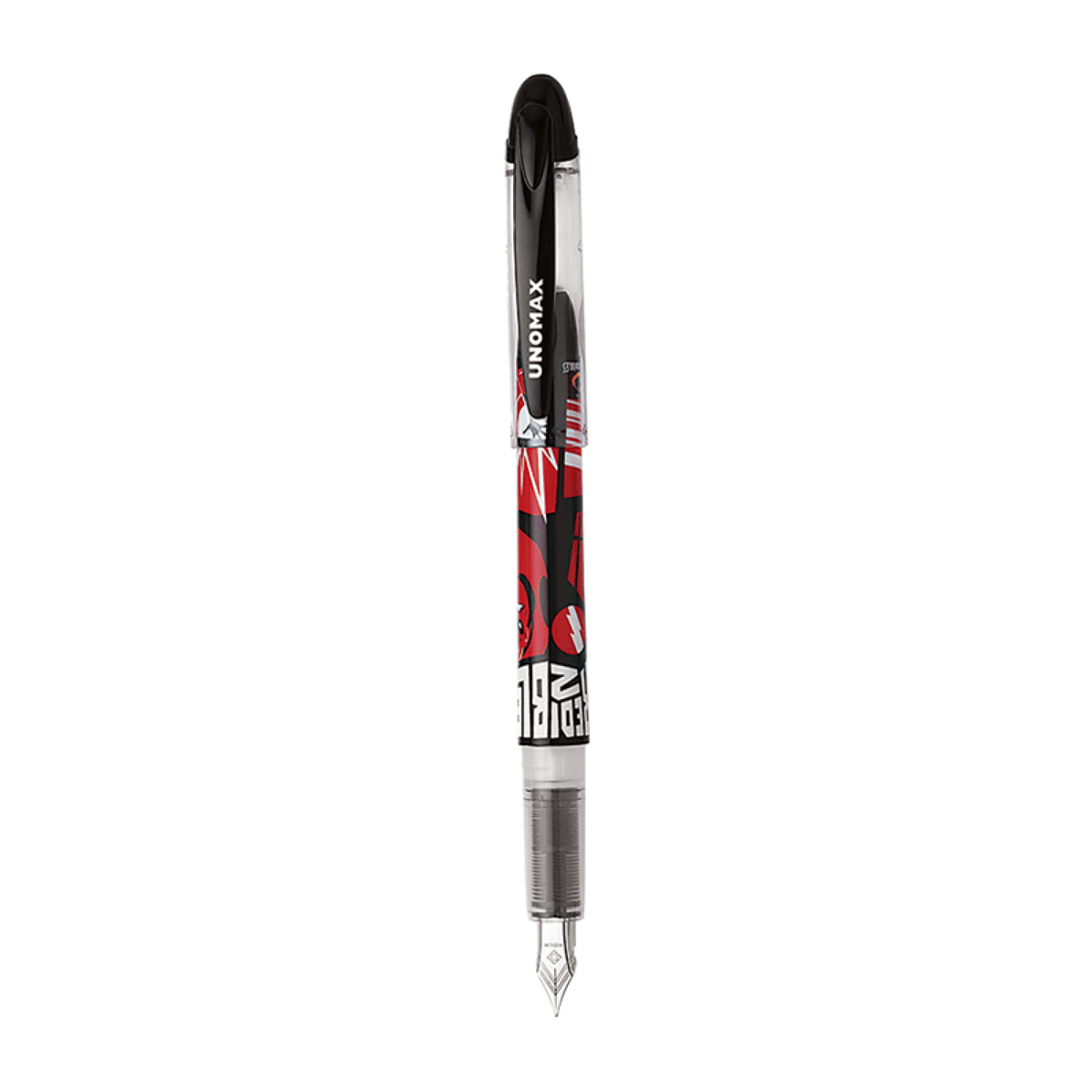 Unomax Disney Fountain Mate Pen | Includes 2 Ink Cartridges, featuring a sleek design and precision nib for young writers.
