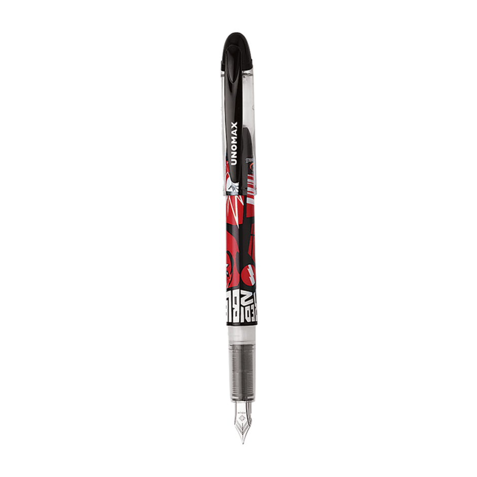 Unomax Disney Fountain Mate Pen | Includes 2 Ink Cartridges, featuring a sleek design and precision nib for young writers.