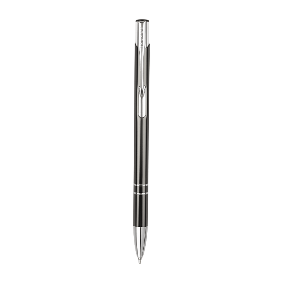 Unomax Kent Ball Pen | Ink Colour - Blue - sleek metal design with clip and blue ink for smooth writing
