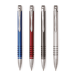 Unomax Marcus Ball Pen | Ink Colour - Blue featured with red, black, and silver variants for professional writing.