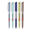Unomax Paperglide Ball Pen | Ink Colour - Blue, Black and Red - Set of five colors including blue, green, navy, brown, and yellow.