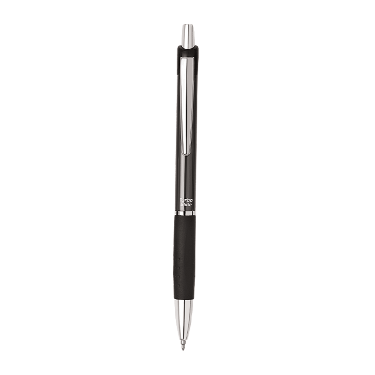 Unomax Turbo Glide Ball Pen | Ink Colour - Blue with anodized aluminum body and 0.7mm ball point tip.