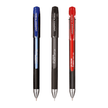 Unomax Ultron Fusion Grip 3X Ball Pen | Ink Colour - Blue, Black and Red - ergonomic soft grip design