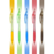 DOMS Ultra Click 0.7mm Mechanical Pencil in vibrant colors, showcasing quality and ergonomic design.