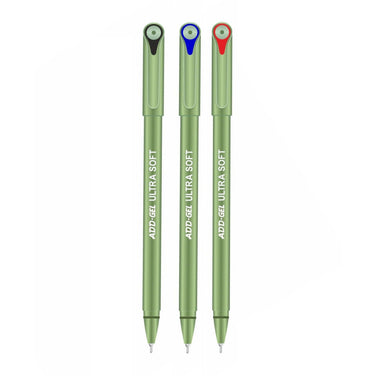 Add Gel Ultra Soft Ball Pen | Ink Colour - Blue, Black and Red