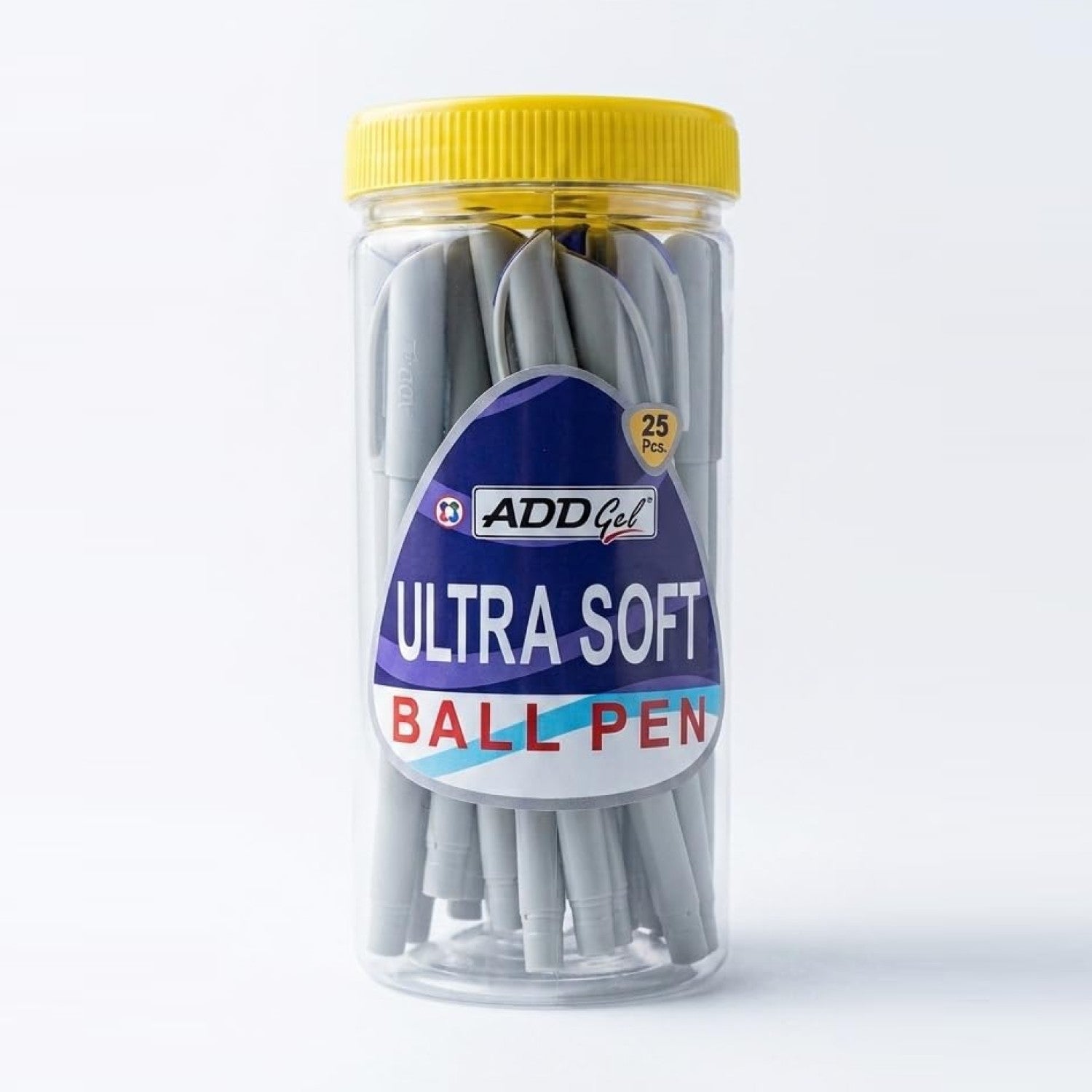 Add Gel Ultra Soft Ball Pen Blue | Jar Pack of 25