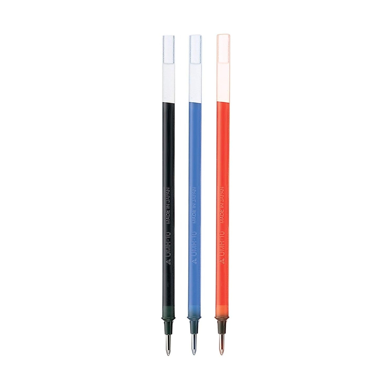 Uni-Ball UMR-10 1.0 Gel Refill | Ink Colour - Blue, Black and Red