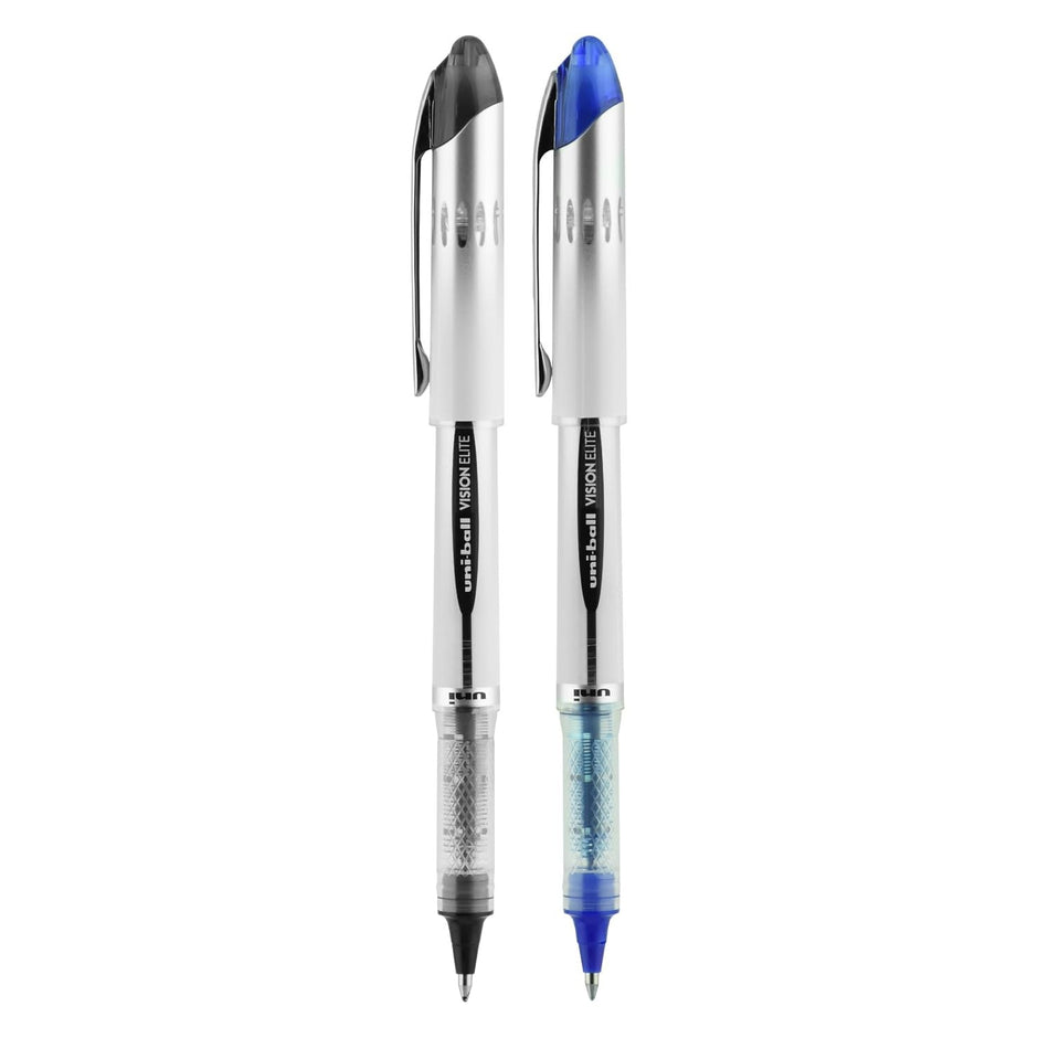 Uni-Ball Vision Elite UB200 0.8MM Roller Ball Pen | Ink Colour - Blue and Black