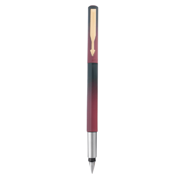 Parker Vector Standard Fusion Fountain Pen Gold Trim | Includes Converter and Cartridge
