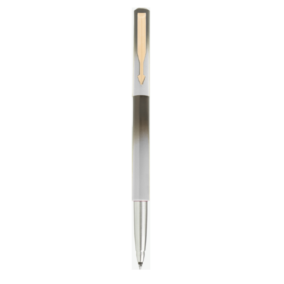 Parker Vector Standard Fusion Roller Ball Pen Gold Trim | Ink Colour - Blue