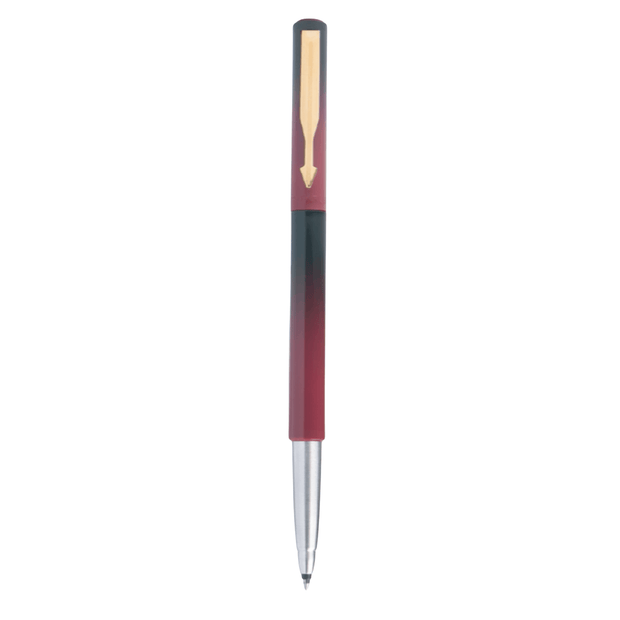 Parker Vector Standard Fusion Roller Ball Pen Gold Trim | Ink Colour - Blue