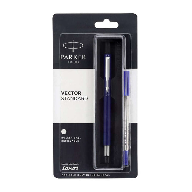 Parker Vector Standard Roller Ball Pen | Ink Colour - Blue