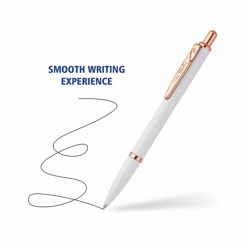Pierre Cardin White Stallion Gift Set | Set of Calculator and Ball Pen