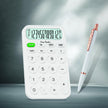 Pierre Cardin White Stallion Gift Set | Set of Calculator and Ball Pen
