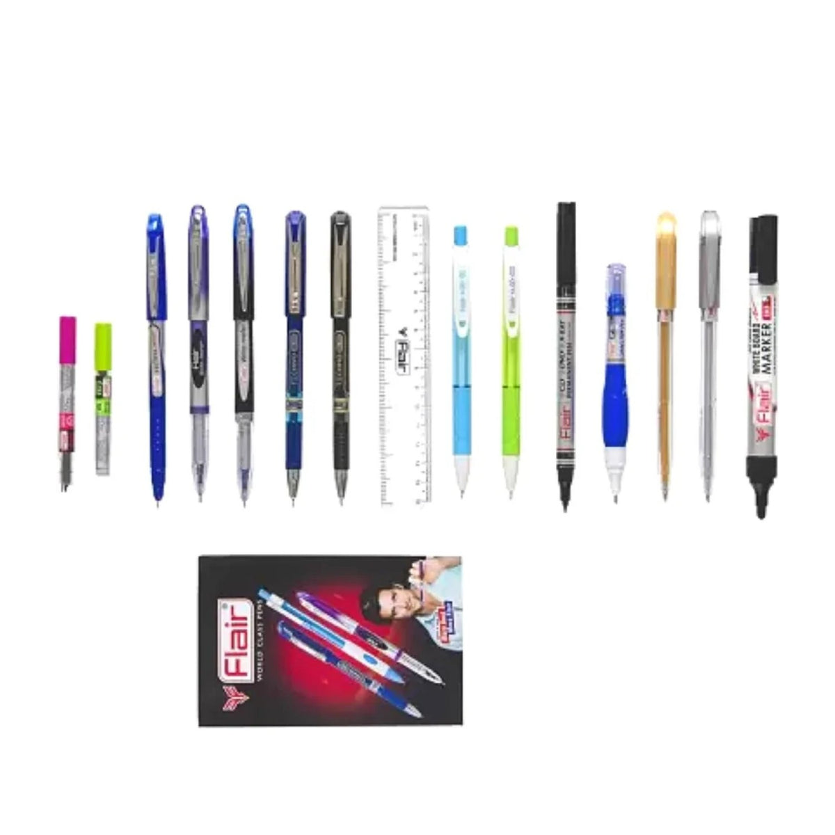 Flair Write More Kit | Stationery Kit of 18 Items