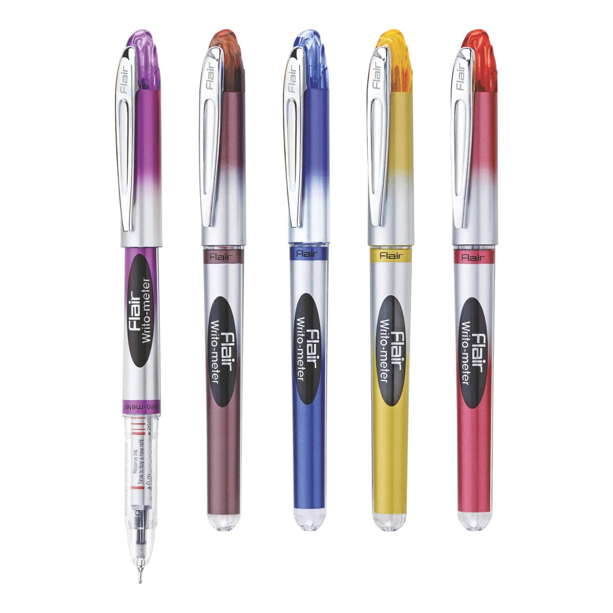 Flair Writometer Ball Pen | Ink Colour - Blue and Black