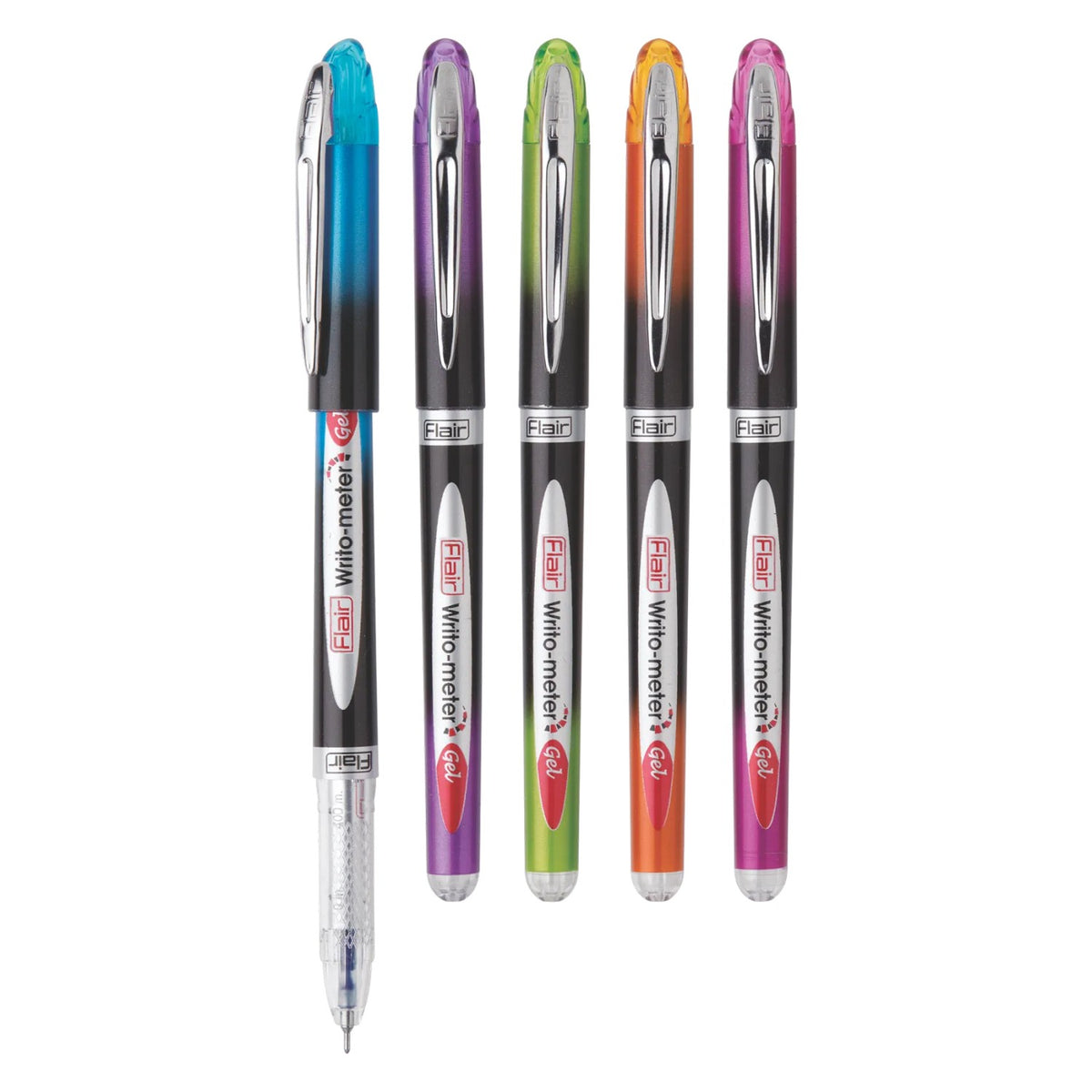 Flair Writometer Gel Pen | Ink Colour - Blue and Black