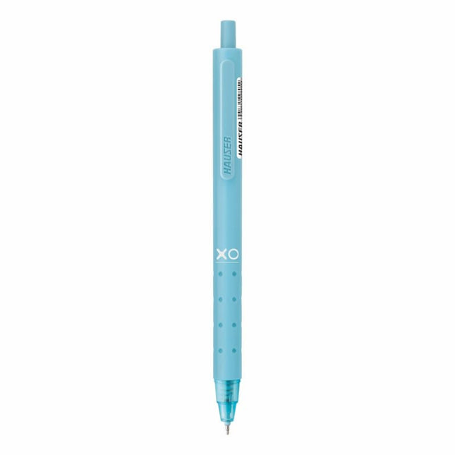 Hauser XO Click Gel Pen | Ink Colour - Blue and Black featuring a retractable design and premium gel ink.