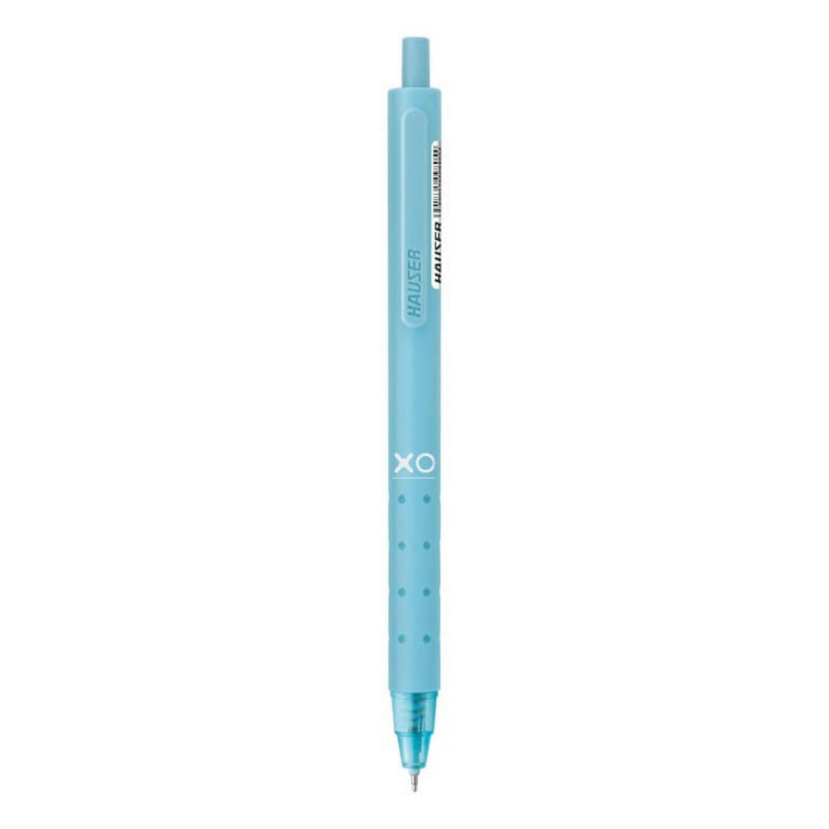 Hauser XO Click Gel Pen | Ink Colour - Blue and Black featuring a retractable design and premium gel ink.