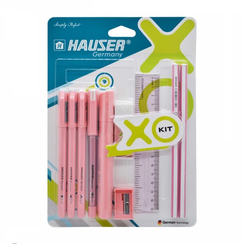 Hauser XO Kit | Stationery Kit of 7 Assorted Items