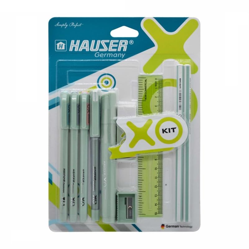 Hauser XO Kit | Stationery Kit of 7 Assorted Items
