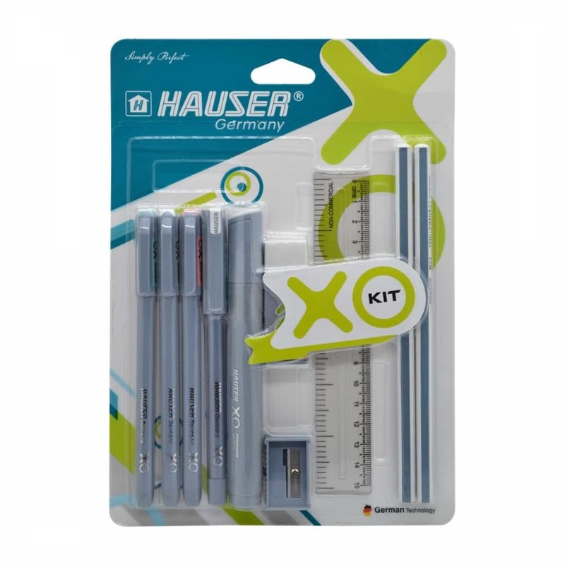 Hauser XO Kit | Stationery Kit of 7 Assorted Items