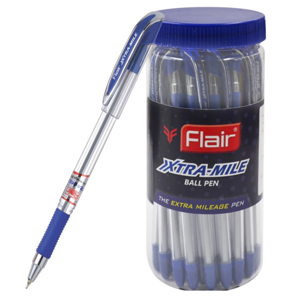 Flair Xtra Mile Ball Pen | Ink Colour - Blue