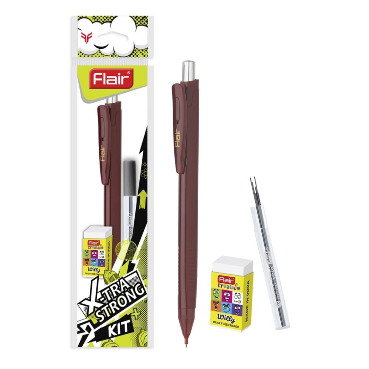 Flair Xtra Strong Kit | Stationery Kit of 3 Items