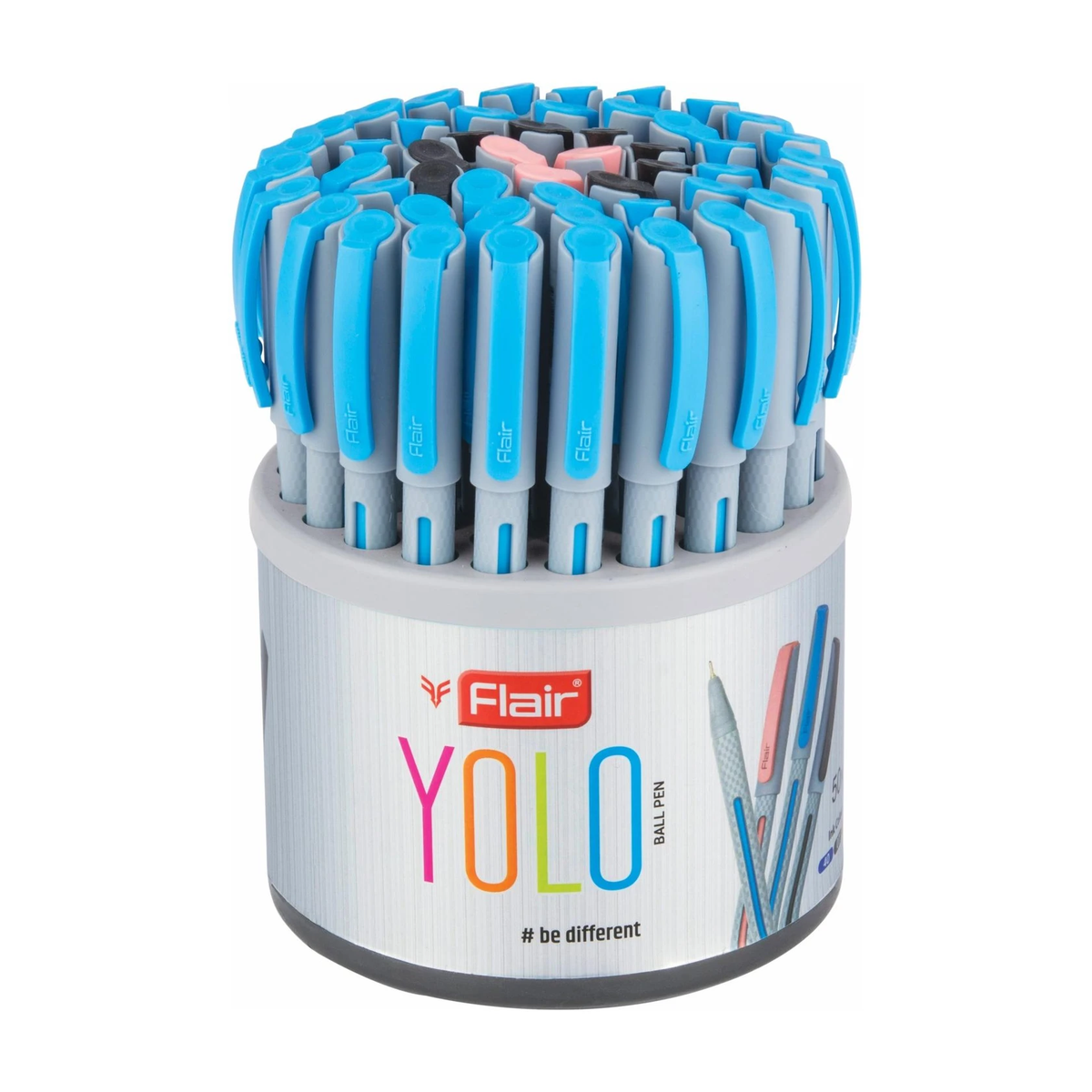 Flair Yolo Ball Pen | Ink Colour - Blue, Black and Red