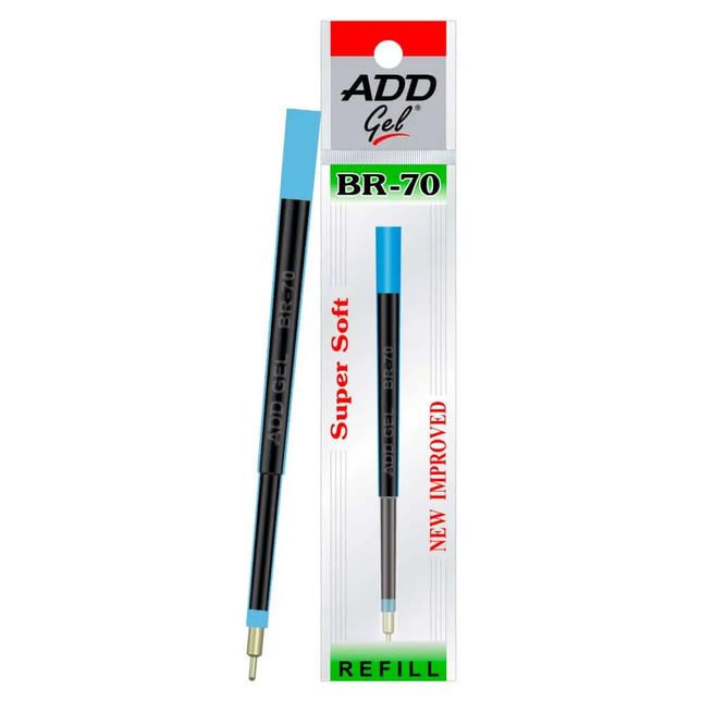 Add Gel BR-70 Ball Pen Refill - Blue - Refills