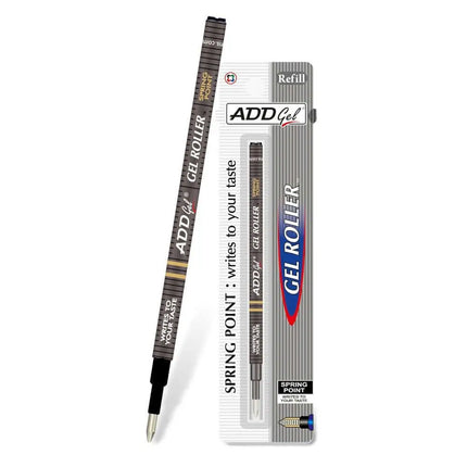 Add Gel GR-50 Gel Roller Refill - Black - Refills