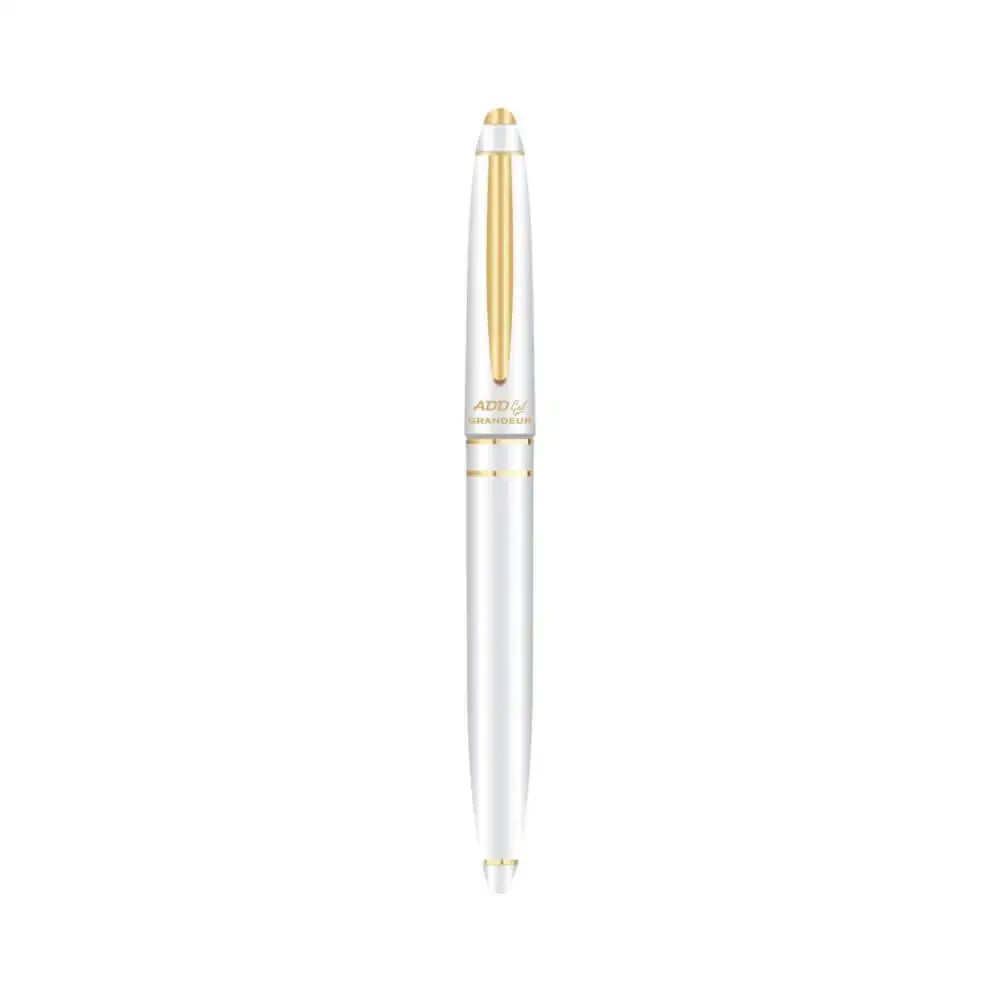 Add Gel Grandeur Gel Roller Pen - White / Blue - Roller Ball Pens