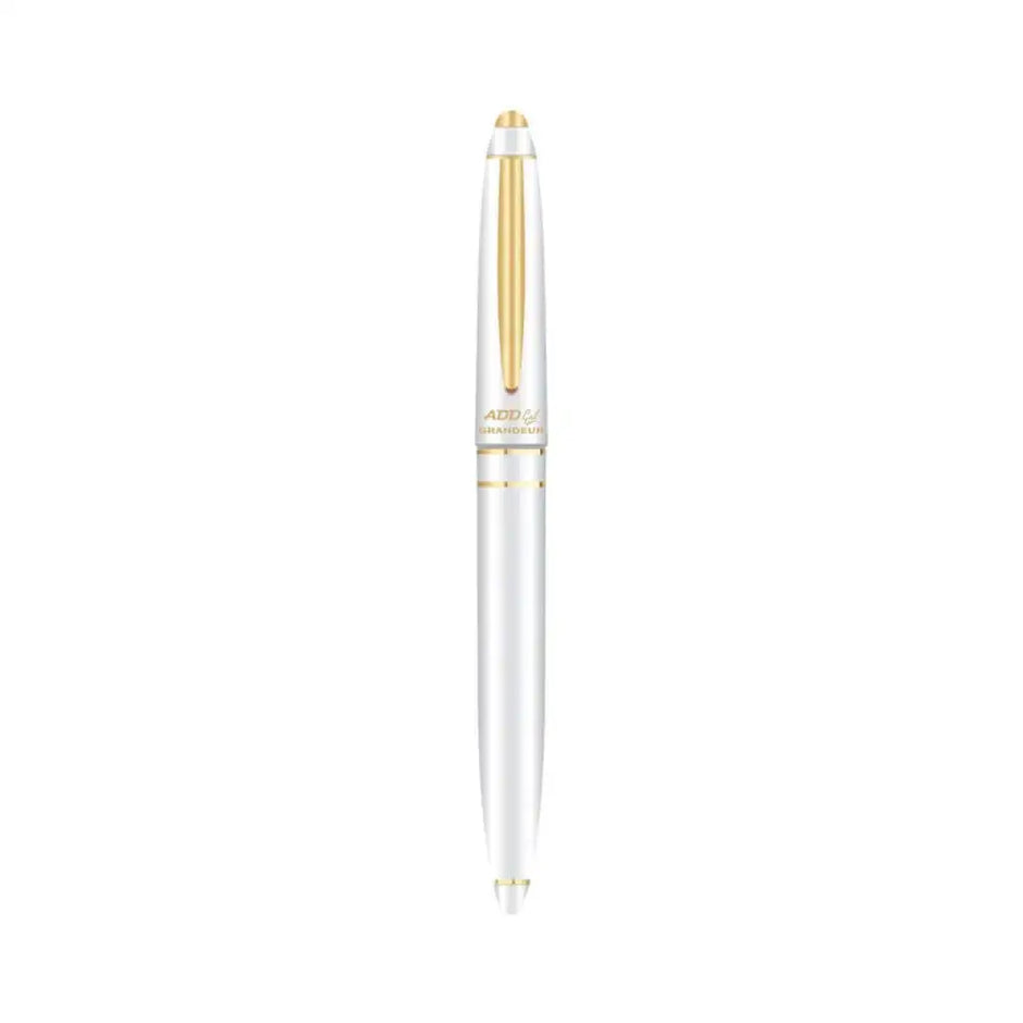 Add Gel Grandeur Gel Roller Pen - White / Blue - Roller Ball Pens