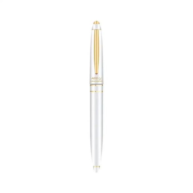 Add Gel Grandeur Gel Roller Pen - White / Blue - Roller Ball Pens