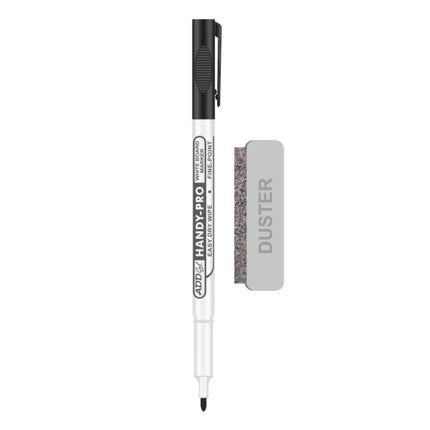 Add Gel Handy Pro White Board Marker Black with Duster - White Board Marker