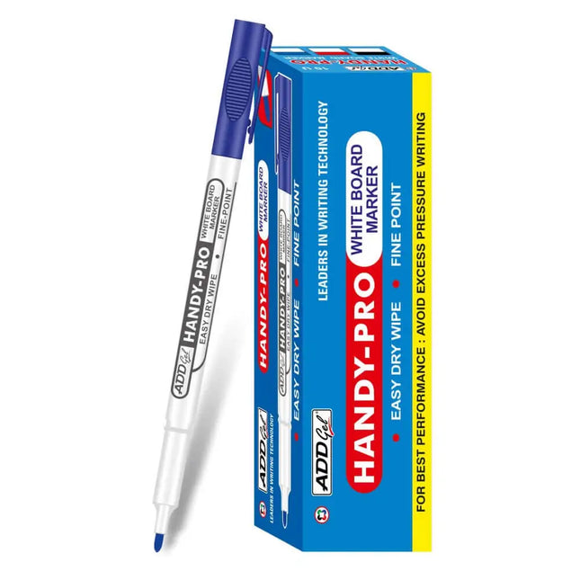 Add Gel Handy Pro White Board Marker - Blue - White Board Marker