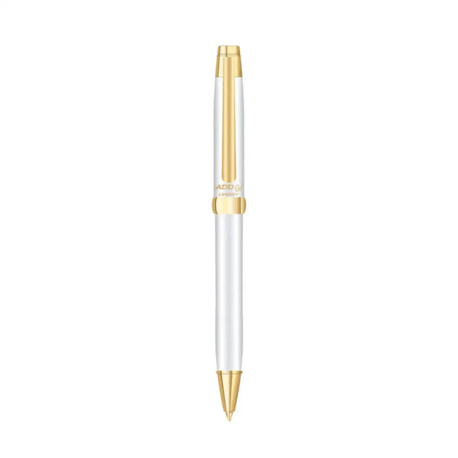 Add Gel Legacy Ball Roller Pen - White / Blue - Roller Ball Pens