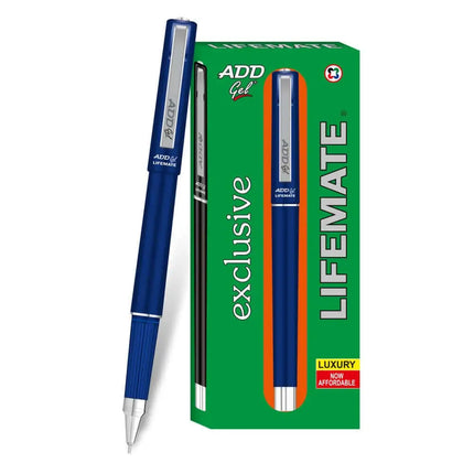 Add Gel Lifemate Gel Pen - Blue - Gel Pens
