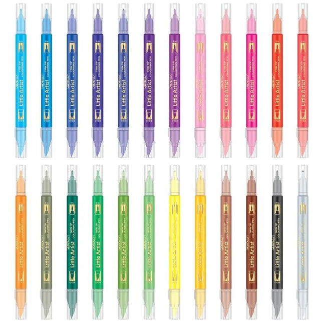 Add Gel Little Artist Colouring Pen - Twin Tip Brush Pen - Brush Pens