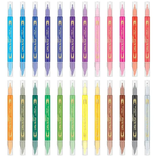 Add Gel Little Artist Colouring Pen - Twin Tip Brush Pen - Brush Pens