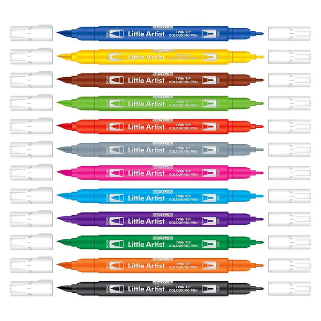 Add Gel Little Artist Colouring Pen - Twin Tip Brush Pen - Brush Pens