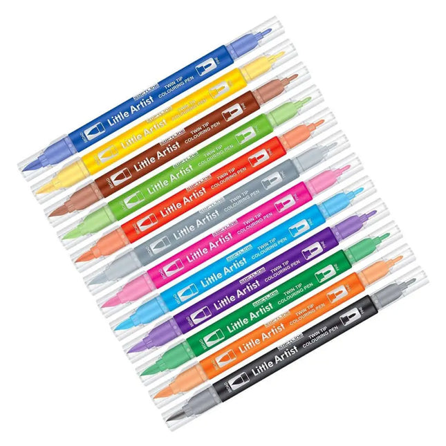 Add Gel Little Artist Colouring Pen - Twin Tip Brush Pen - Brush Pens