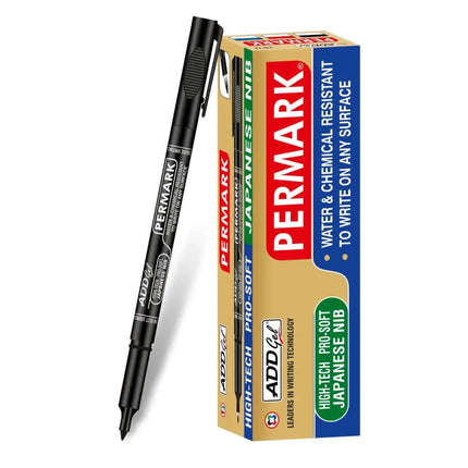 Add Gel Permark Marker Pen - Black - Permanent Markers